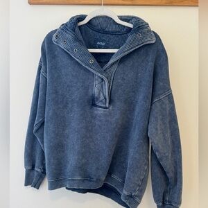aerie Navy Pullover  XXS